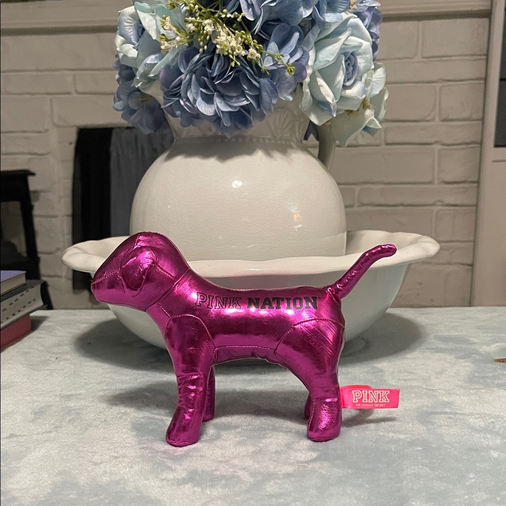 Victoria's Secret Pink Nation Metallic Dog